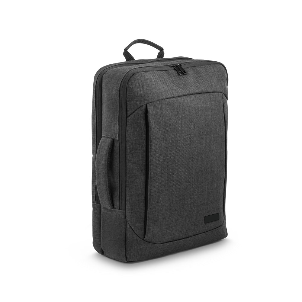 Alexandria Plate. Mochila 2 em 1 em 600d para Notebook (15'6") com Placa para Gravação (14 L)