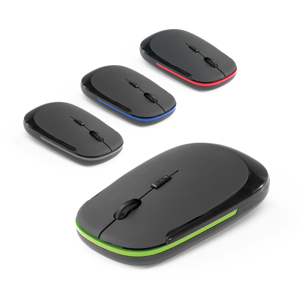 Crick 2'4. Mouse Wireless 2'4g em Abs 100% Reciclado