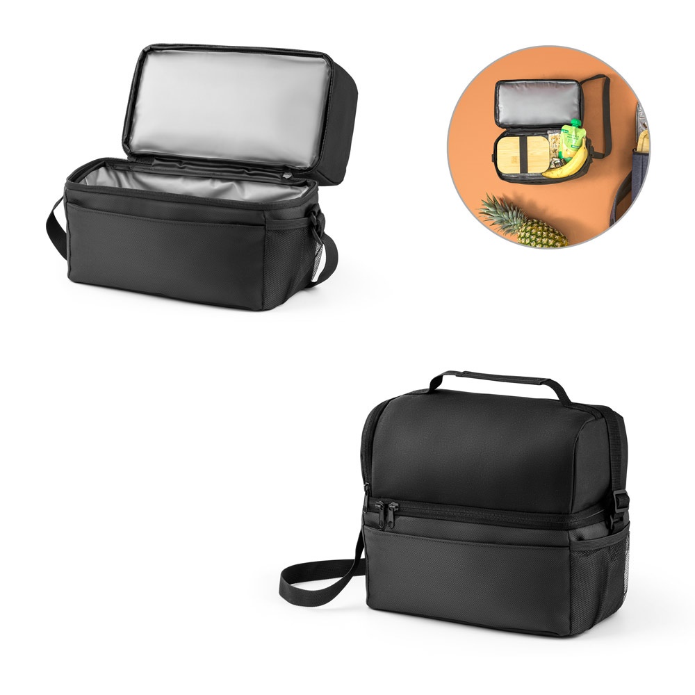 Zippers Cooler. Cooler. Bolsa Térmica em 300d e 840d Jacquard com Interior Forrado em Peva 8'5 L