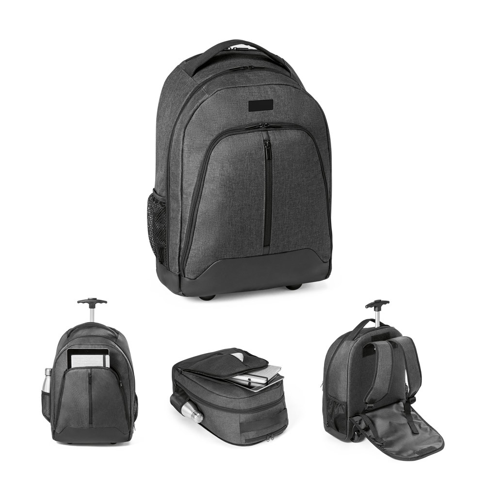 Eindhoven. Mochila Trolley para Notebook (15'6'') em 600d de Alta Densidade e Poliéster 600d Impermeável (21 L)