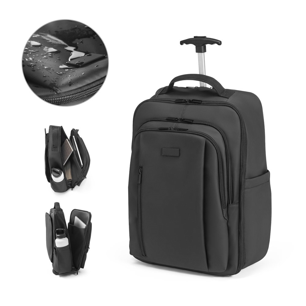 Seville. Mochila Trolley em 900d com Revestimento Resistente À Água 28 L (17'3")