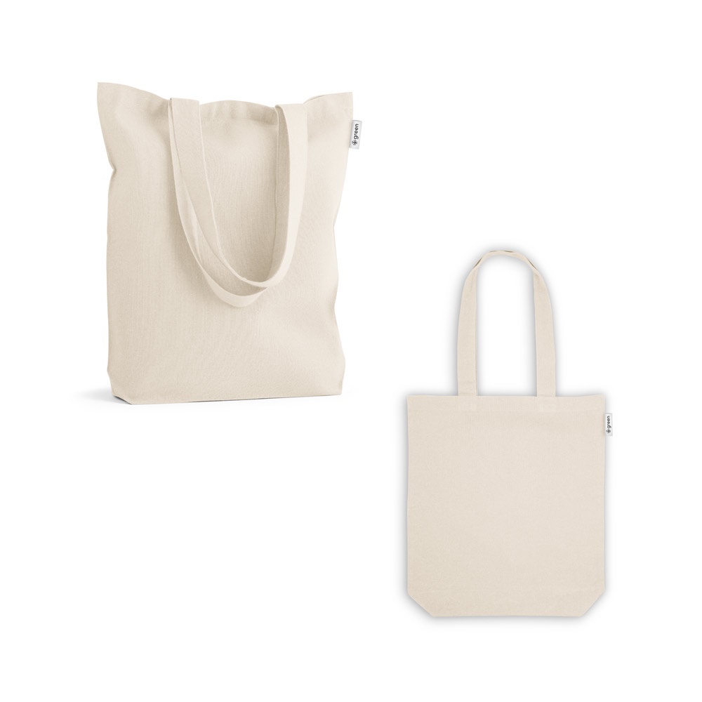 Girona. Sacola em 50% Algodão, 30% Algodão Reciclado e 20% Poliéster Reciclado (220 G/m²)