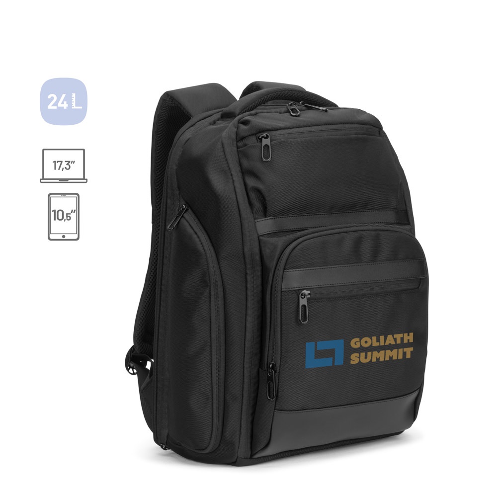 Wilmington. Mochila para Notebook (17'3") com Compartimento para Organizar e Transportar Roupas em Viagens (24l)