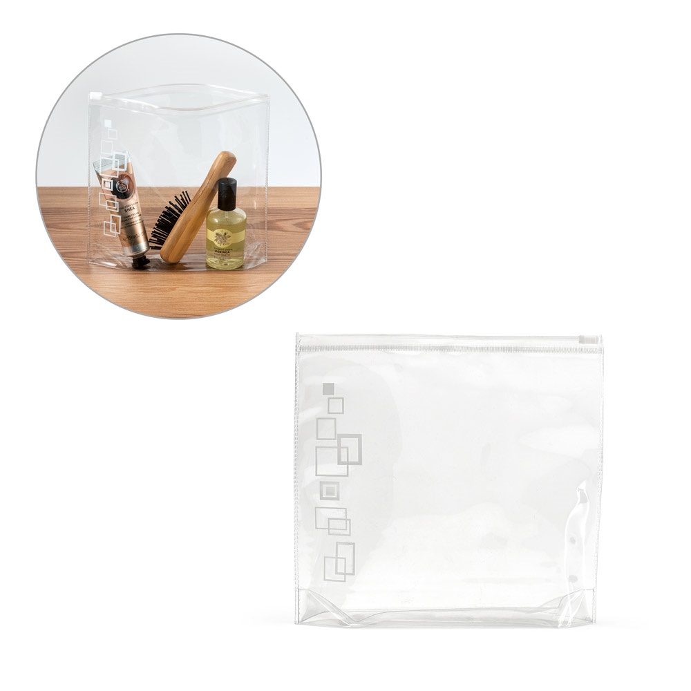 Valentina. Bolsa de Cosméticos Hermética em Pvc