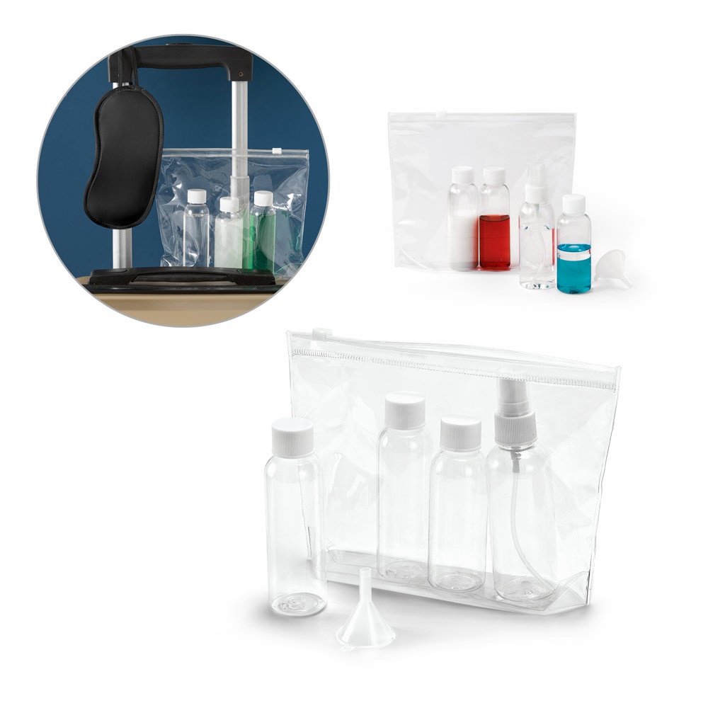 Deniro. Bolsa de Cosméticos Hermética em Pvc