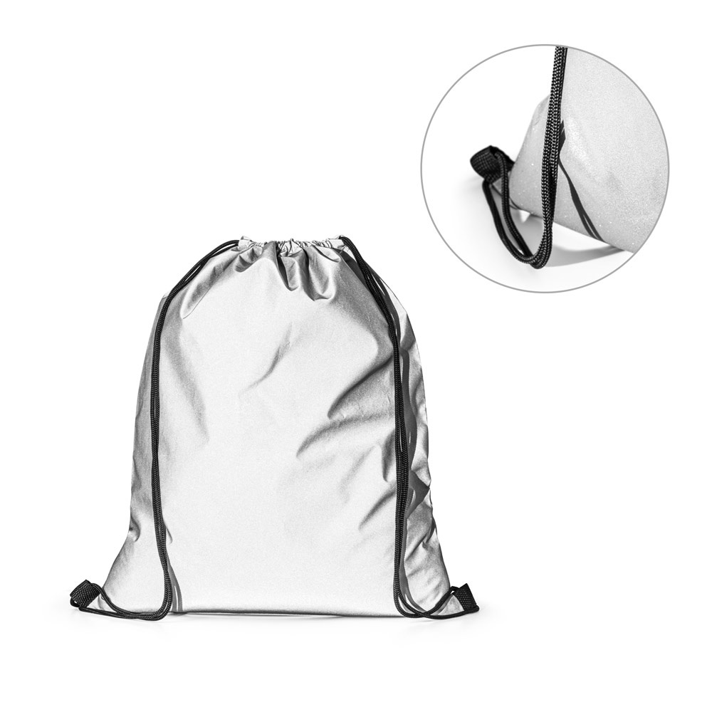 Syros. Sacola Tipo Mochila em Poliéster (200 G/m²)