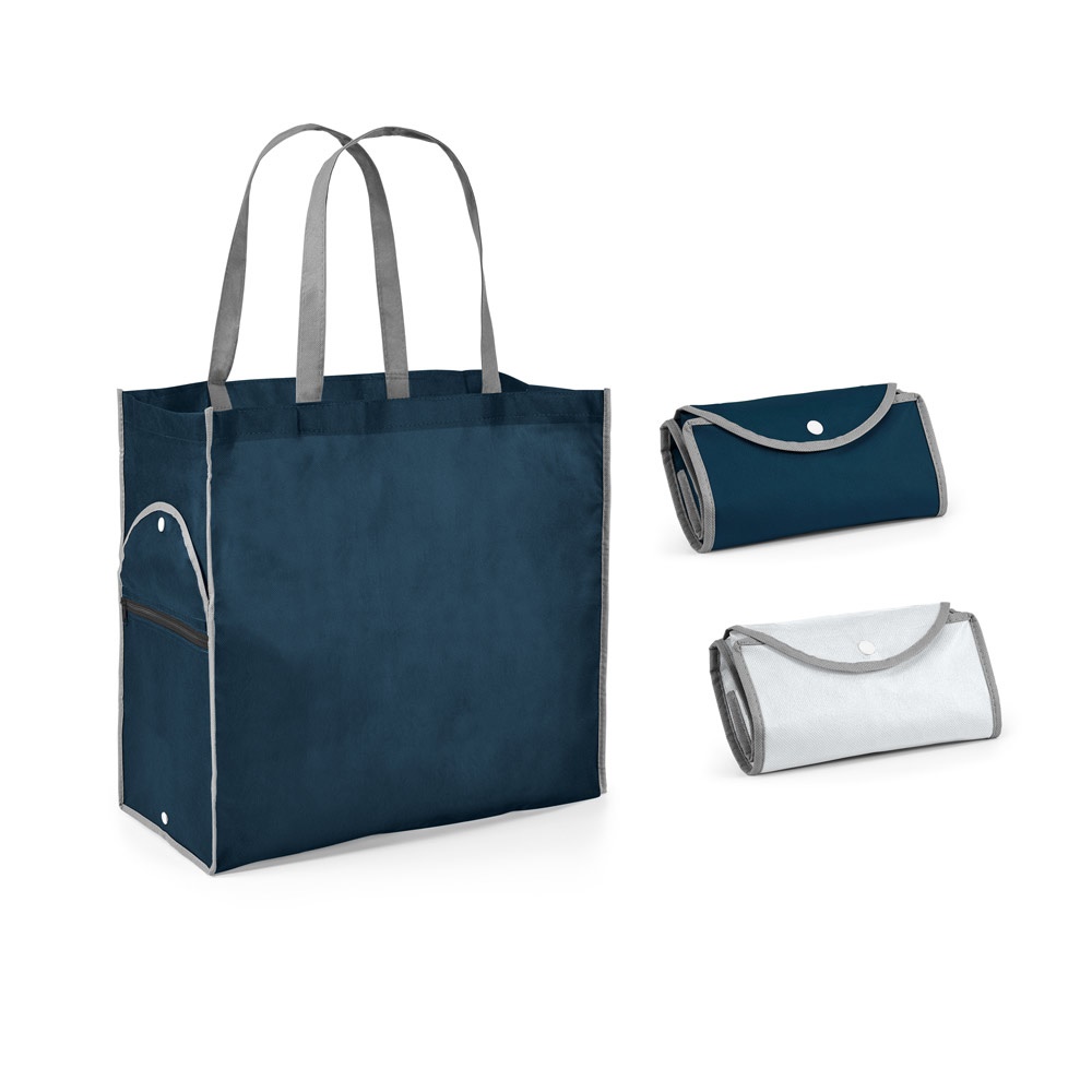 Pertina. Sacola Dobrável em Non-woven (80 G/m²)