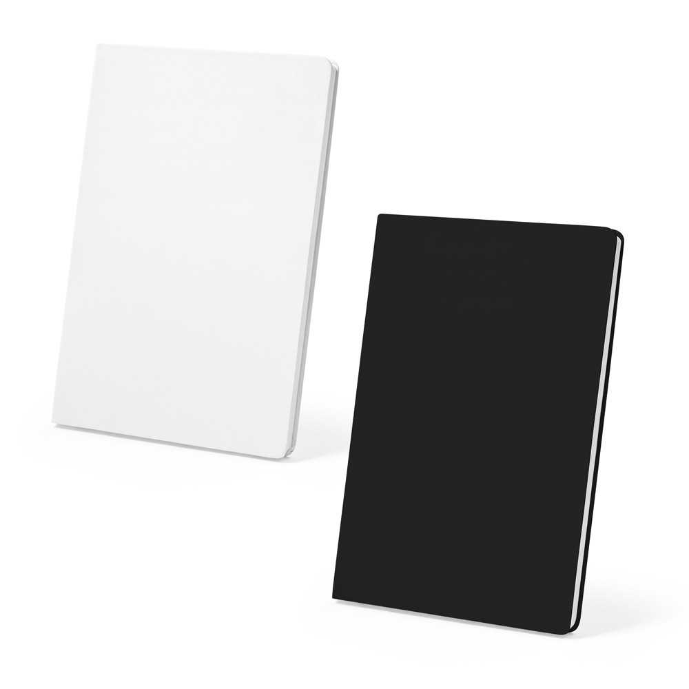 Crane. Caderno A5 Resistente À Água em Papel Pedra (120g/m²), com Páginas Pautadas