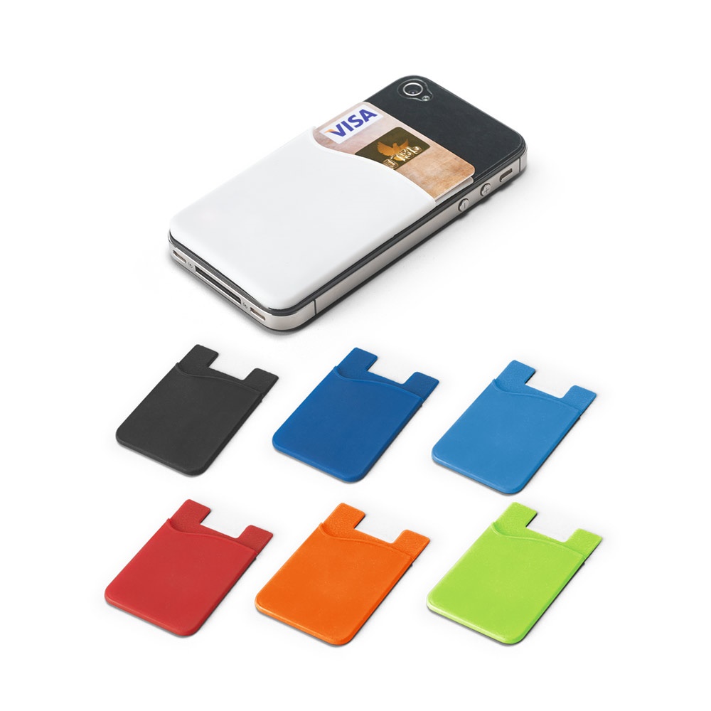 Shelley. Porta Cartões para Celular em Silicone