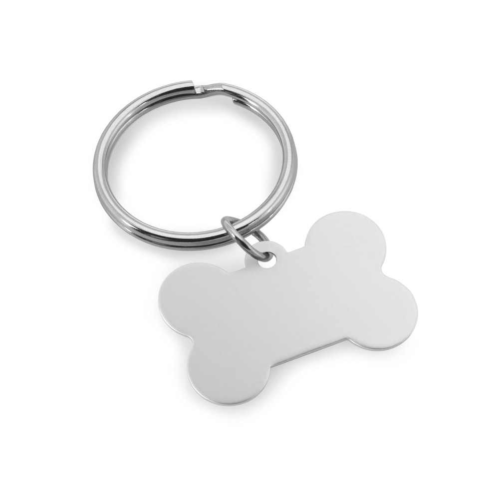 Paw. Chaveiro Osso em Alumínio