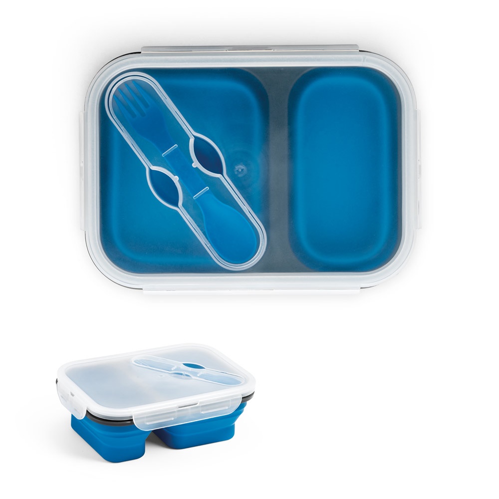 Dill. Marmita Hermética Retrátil em Silicone e Pp (480 e 760 Ml)
