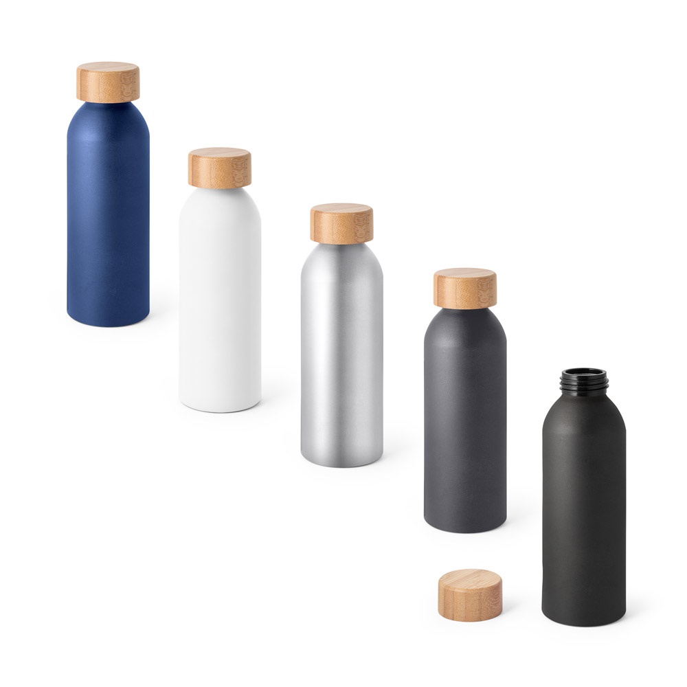 Queta. Squeeze em Alumínio com Acabamento Mate (550 Ml)