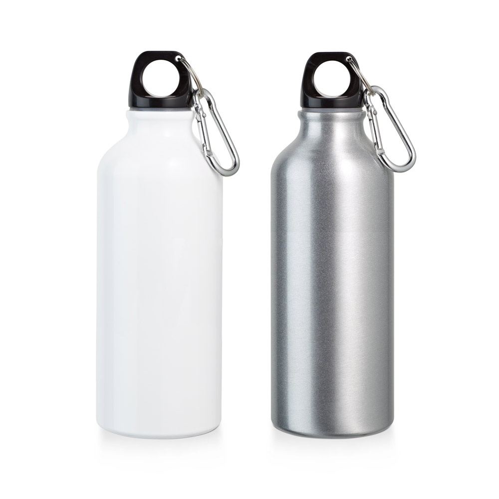 Langford. Squeeze em Alumínio para Sublimação com Mosquetão (500 Ml)