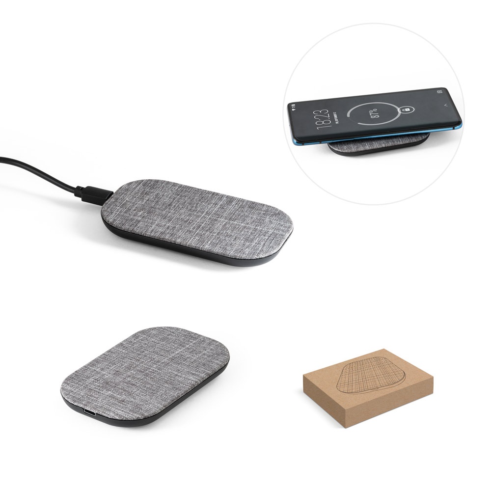 Renewal Charger. Carregador Por Indução em Pet 100% Reciclado
