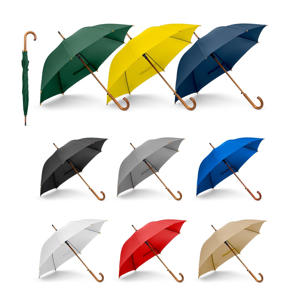 Reno. Guarda-chuva em Poliéster Pongee 190t com Abertura Automática