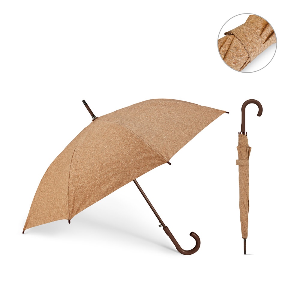 Sobral. Guarda-chuva em Cortiça com Abertura Automática
