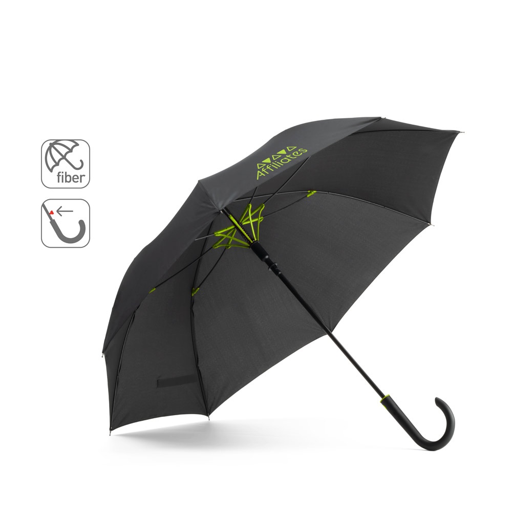 Alberta. Guarda-chuva em Pongee 190t com Abertura Automática